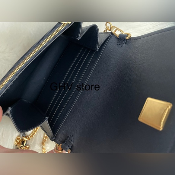 New, tory burch emerson chain crossbody wallet - Picture 3 of 7